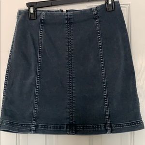 Free People Denim Skirt